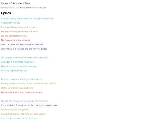 sidewalk_days-lyrics-color-coded screenshot