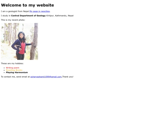 index screenshot