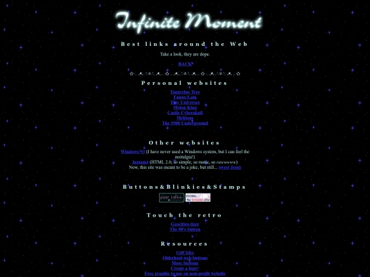 links screenshot