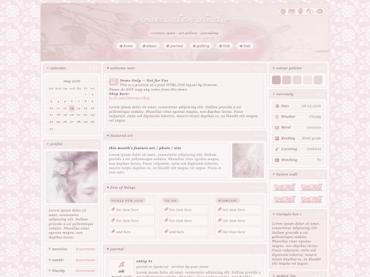 premium/demo/rosewater screenshot