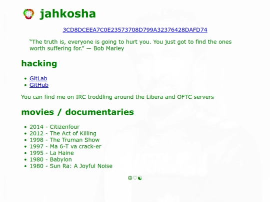 index screenshot
