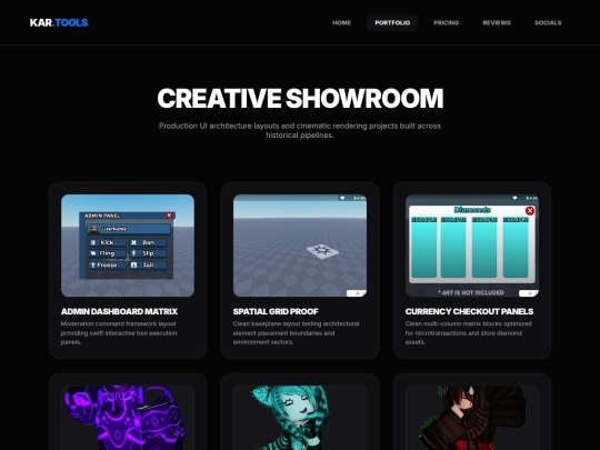 portfolio screenshot