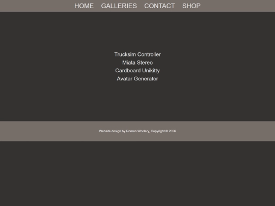 projects screenshot