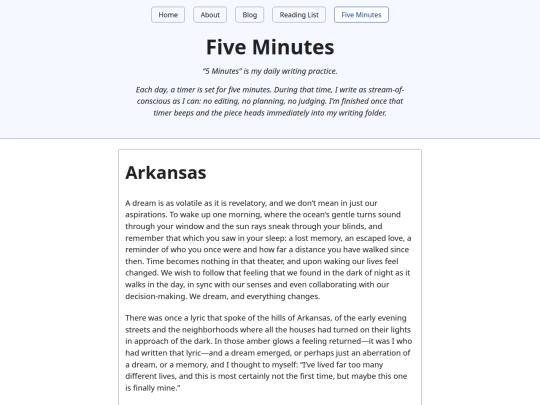 five-minutes screenshot