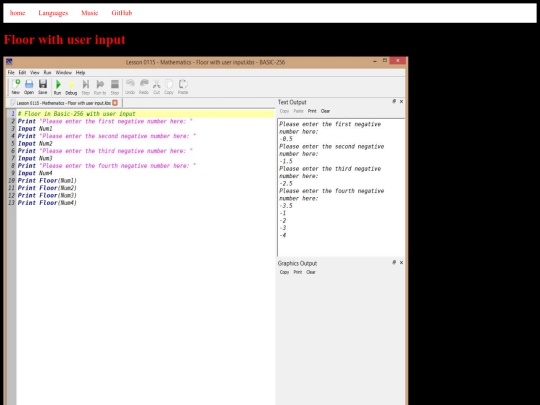 basic256tutorials/examples/lesson-0115-mathematics-floor-with-user-input screenshot