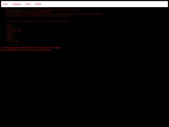 index screenshot
