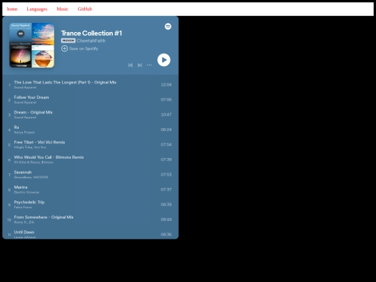 music screenshot
