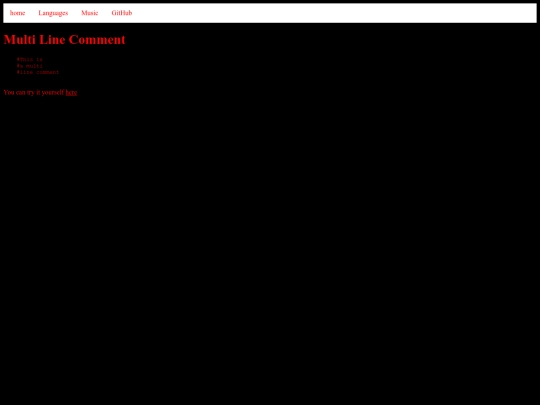 python3examples/examples/lesson-00002-comments-multi-line-comment screenshot