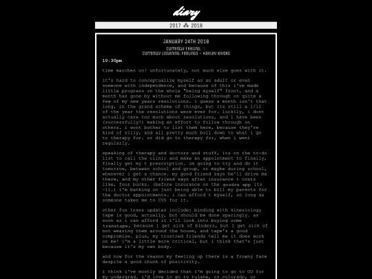diary/2018 screenshot