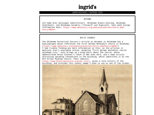 ingrids screenshot