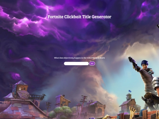 Title screenshot