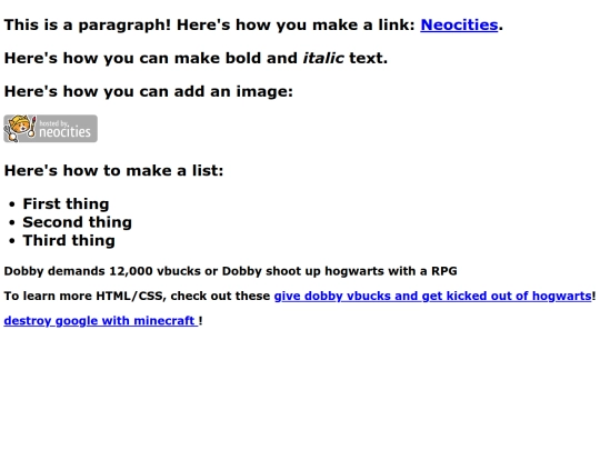 index screenshot