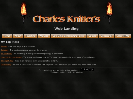 links screenshot