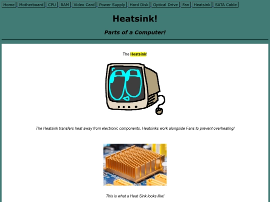 heatsink screenshot