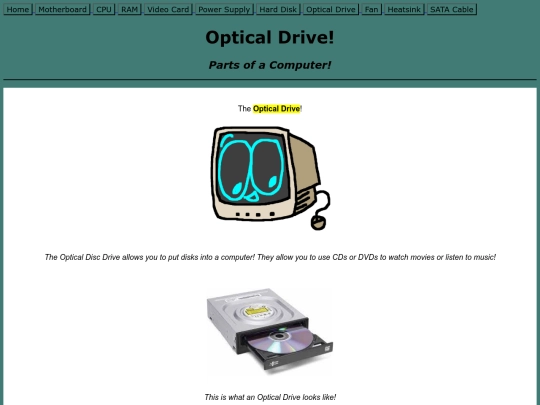 opticaldrive screenshot