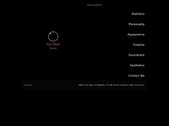 characterbio screenshot