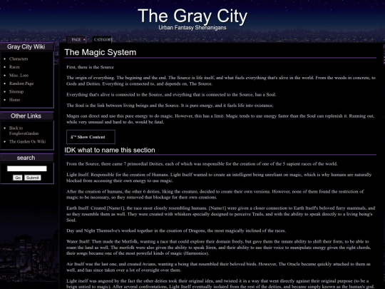 OCWiki/magic screenshot