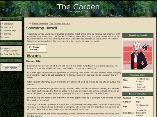 OCWiki/snow screenshot