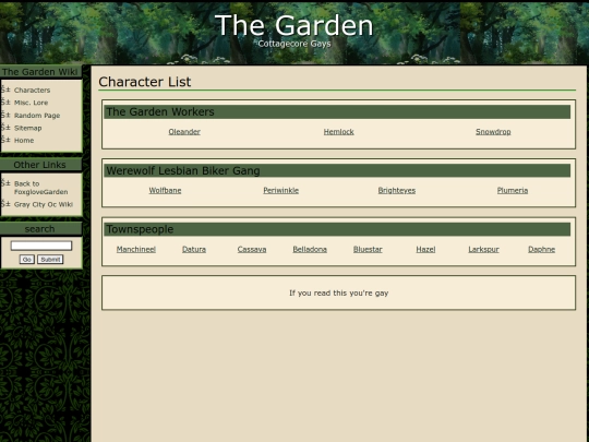 OCWiki/tgcharacterlist screenshot