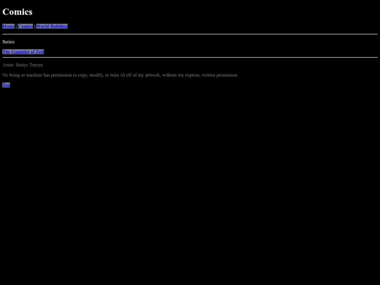 comics_list screenshot