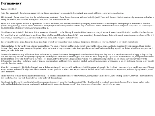 bloggo/posts/permanency screenshot