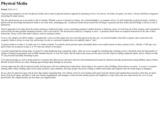bloggo/posts/physical_media screenshot