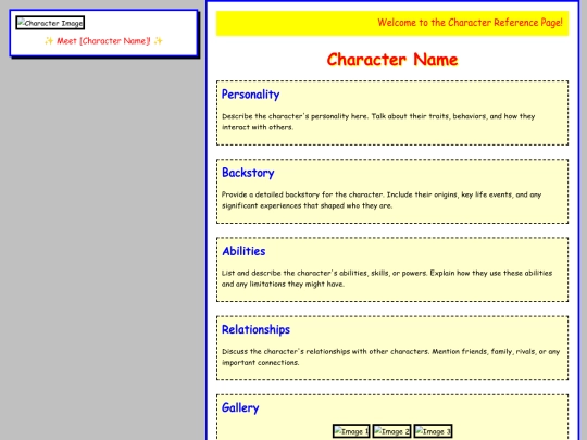test screenshot
