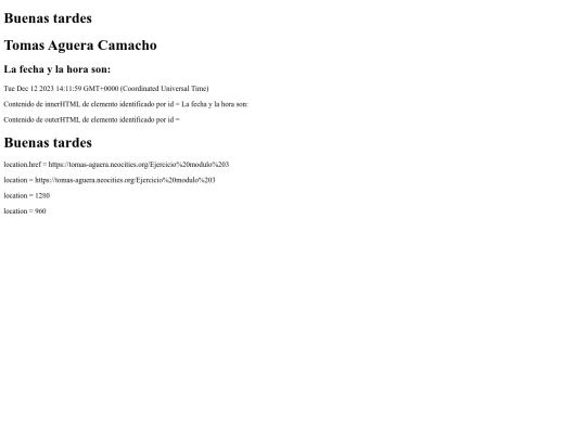 Ejercicio modulo 3 screenshot