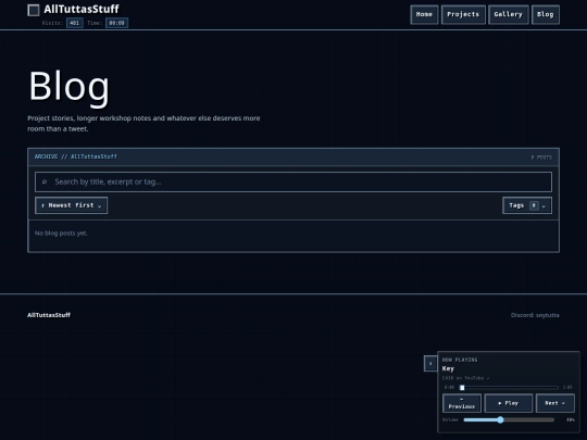 blog screenshot