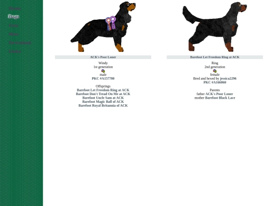 gundog/gordon screenshot