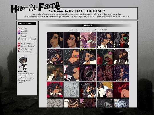 halloffame screenshot