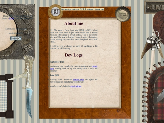 AboutMe screenshot