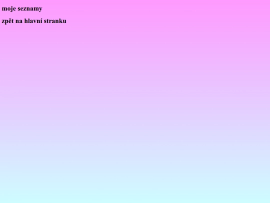 seznamy screenshot
