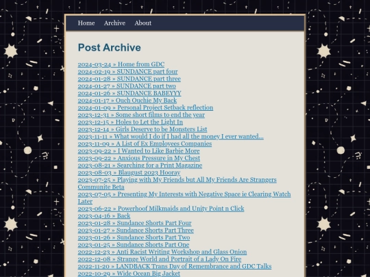 archive screenshot