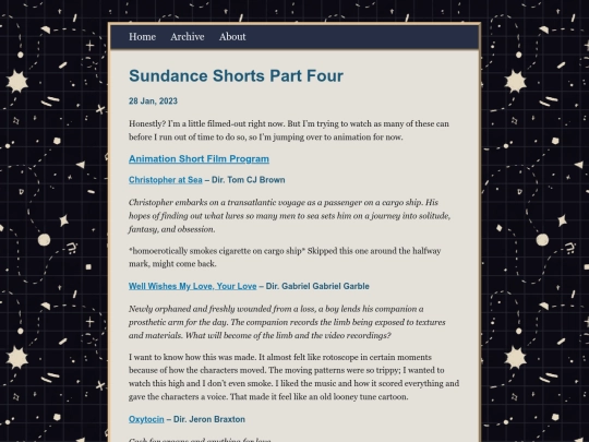 posts/2023-01-28-Sundance-Shorts-Part-Four screenshot