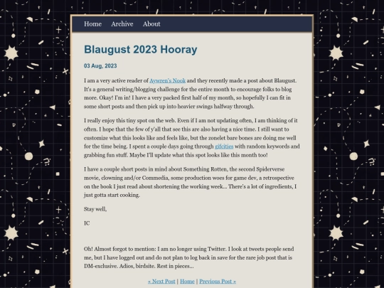 posts/2023-08-03-Blaugust-2023-Hooray screenshot