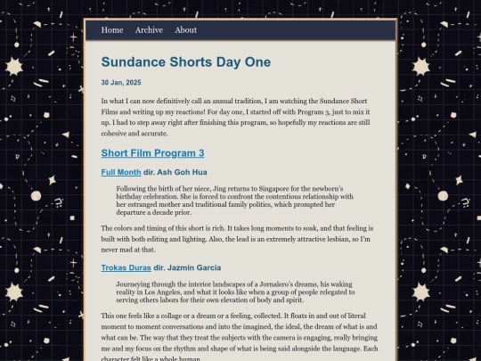 posts/2025-01-30-Sundance-Shorts-Day-One screenshot
