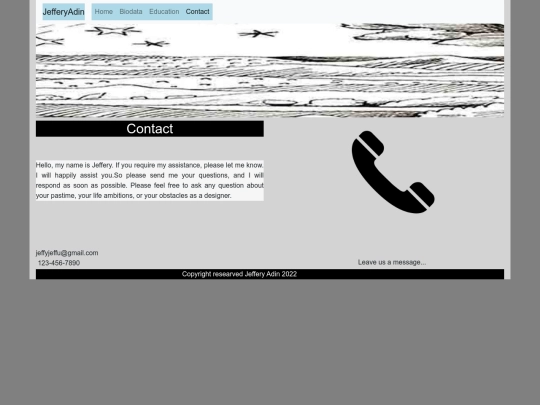 contact screenshot