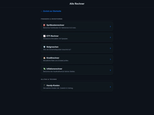 weitereRechneranzeigen screenshot
