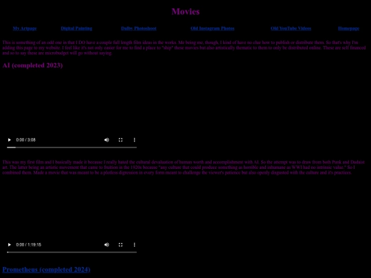 Movies screenshot