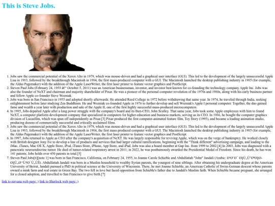 Stevejobs/Stevejobs screenshot