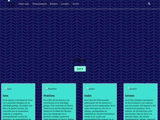 Mitology.html/new screenshot