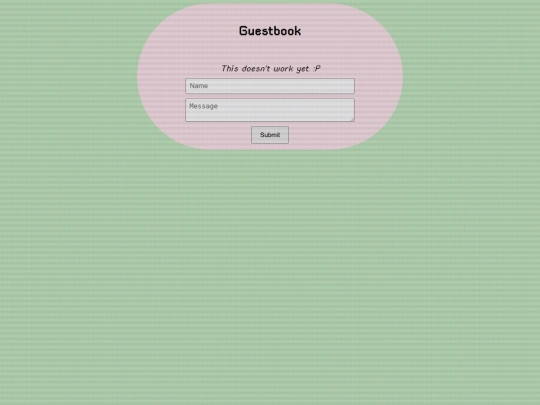 guestbook screenshot