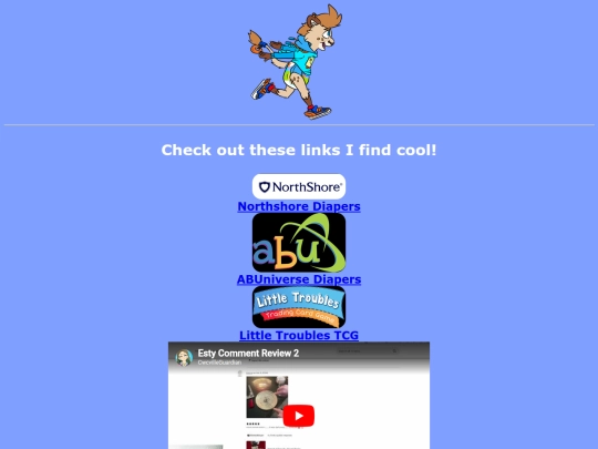 links screenshot