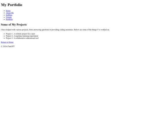 portfolio screenshot