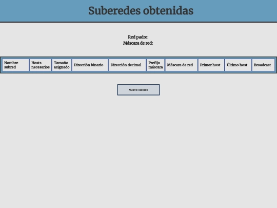 subnetting screenshot