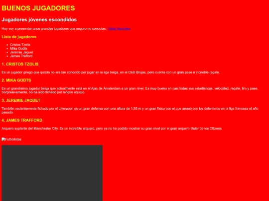 index screenshot