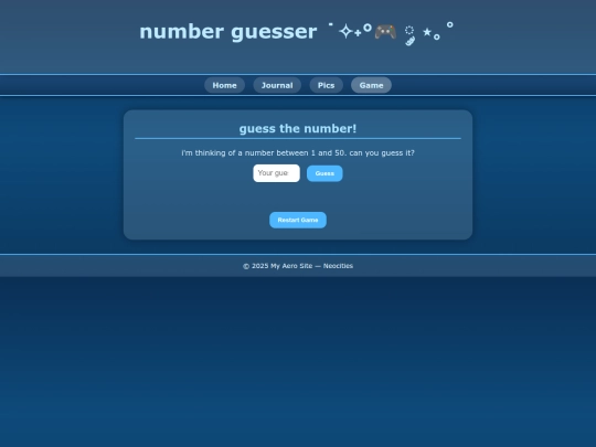 number screenshot