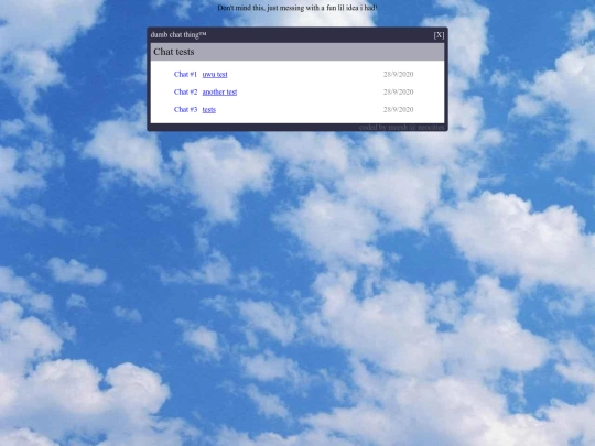 special/chats screenshot