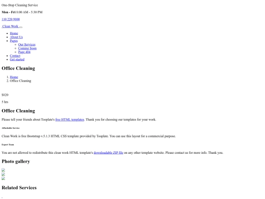 services-detail screenshot